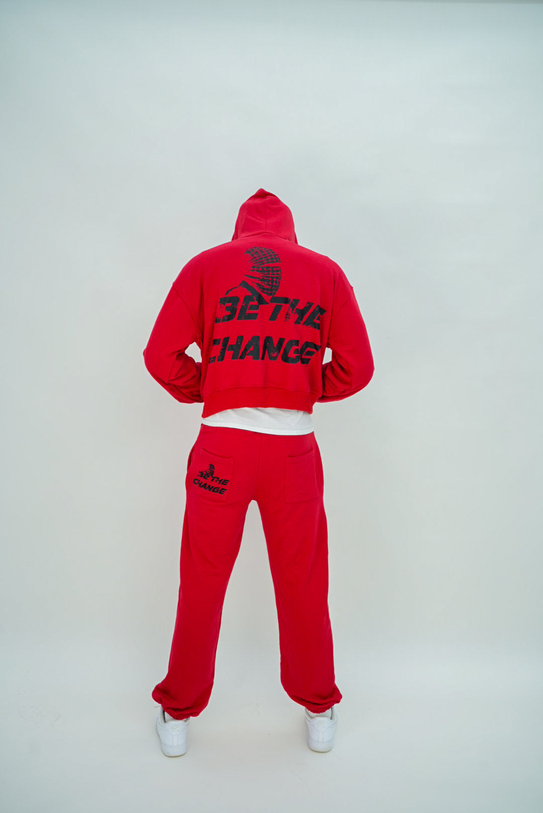 Red sweatsuit