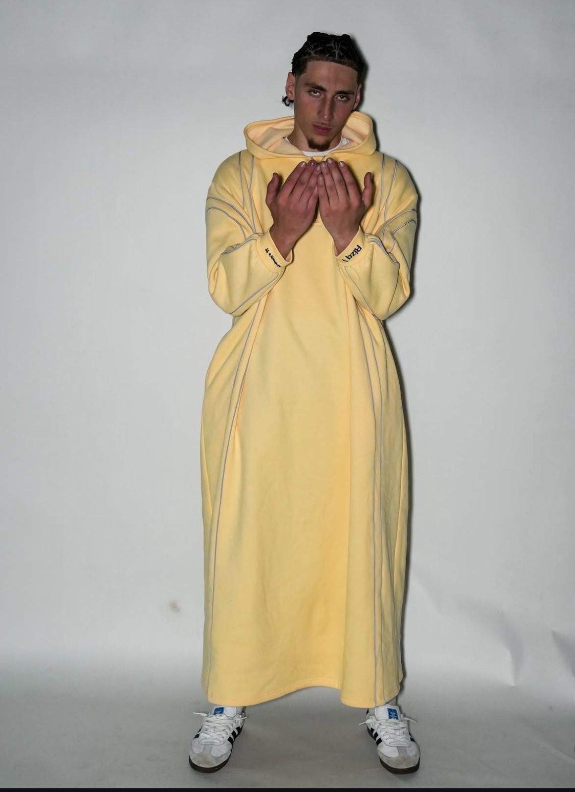 Noble Threads Beige Colour Thobe