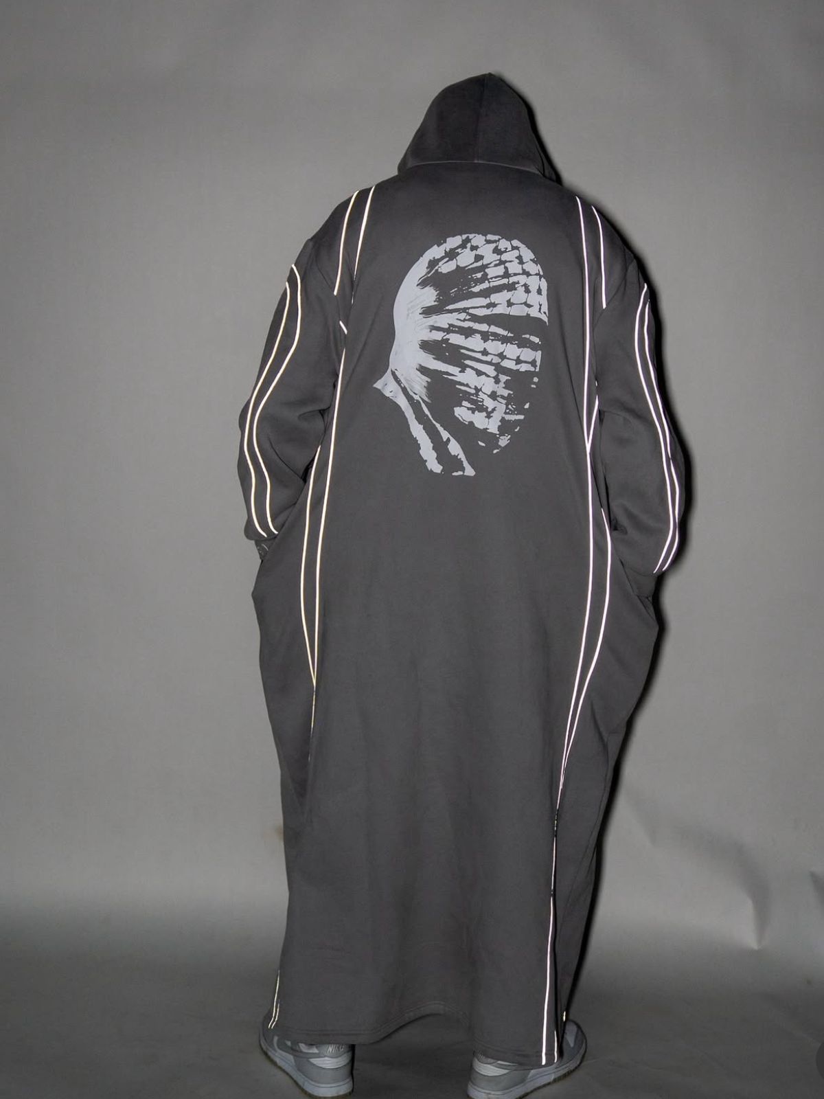 Noble Threads Grey Colour Thobe