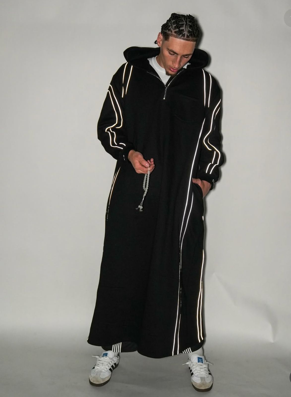 Noble Threads Black Thobe