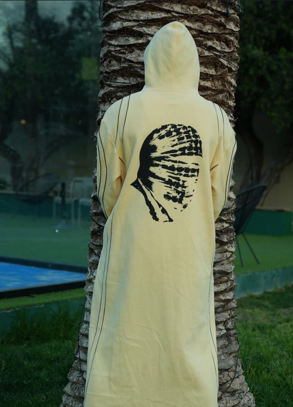 Noble Threads Beige Colour Thobe